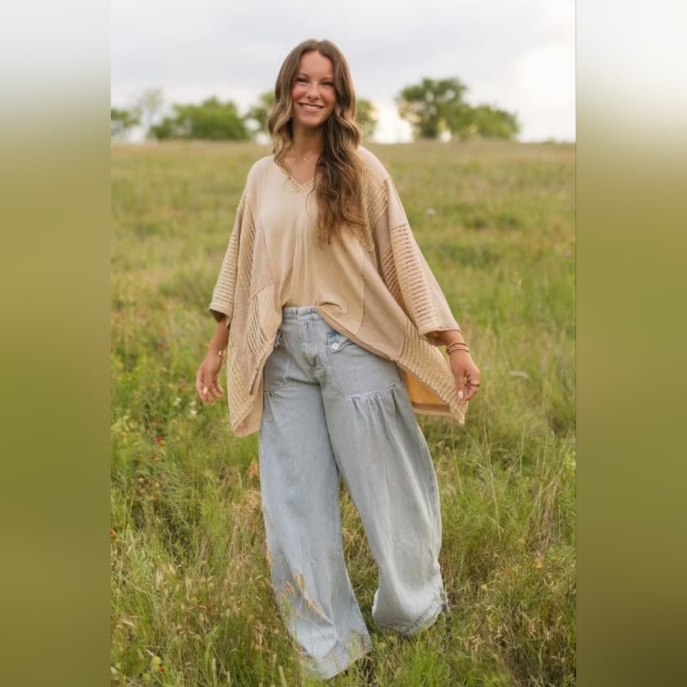 Lets Jet Set Wide LegPants Sz Small NWT
